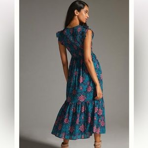 The Peregrine Midi Dress - Anthropologie NWT
